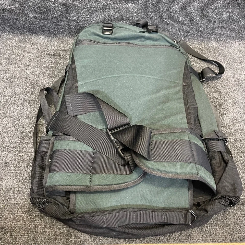 Eagle Creek Travel Gear‎ Vintage Large Green Cordura convertible Travel Backpack